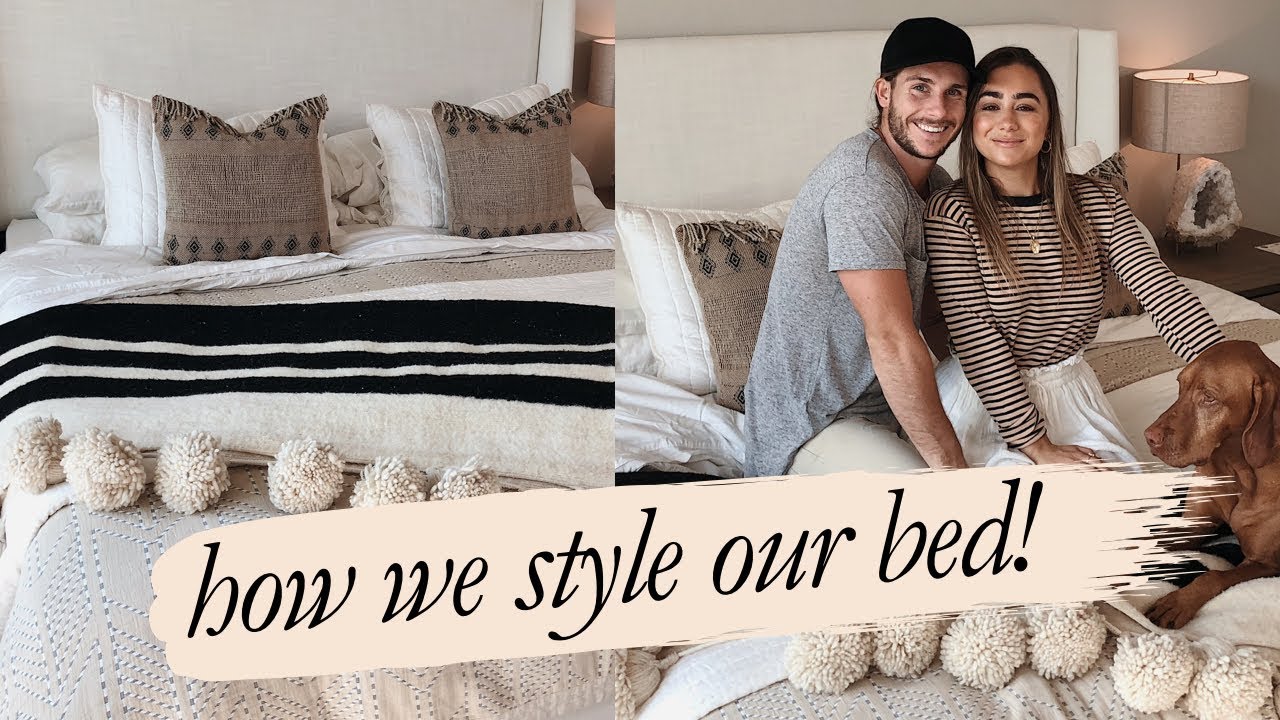 Home Decor: HOW WE STLYE OUR BED | Julia Havens