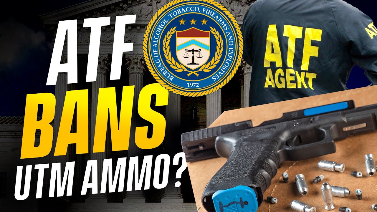 ATF Just BANNED Training Ammo for Civilian Use!? (UTM / SIM Ammo)