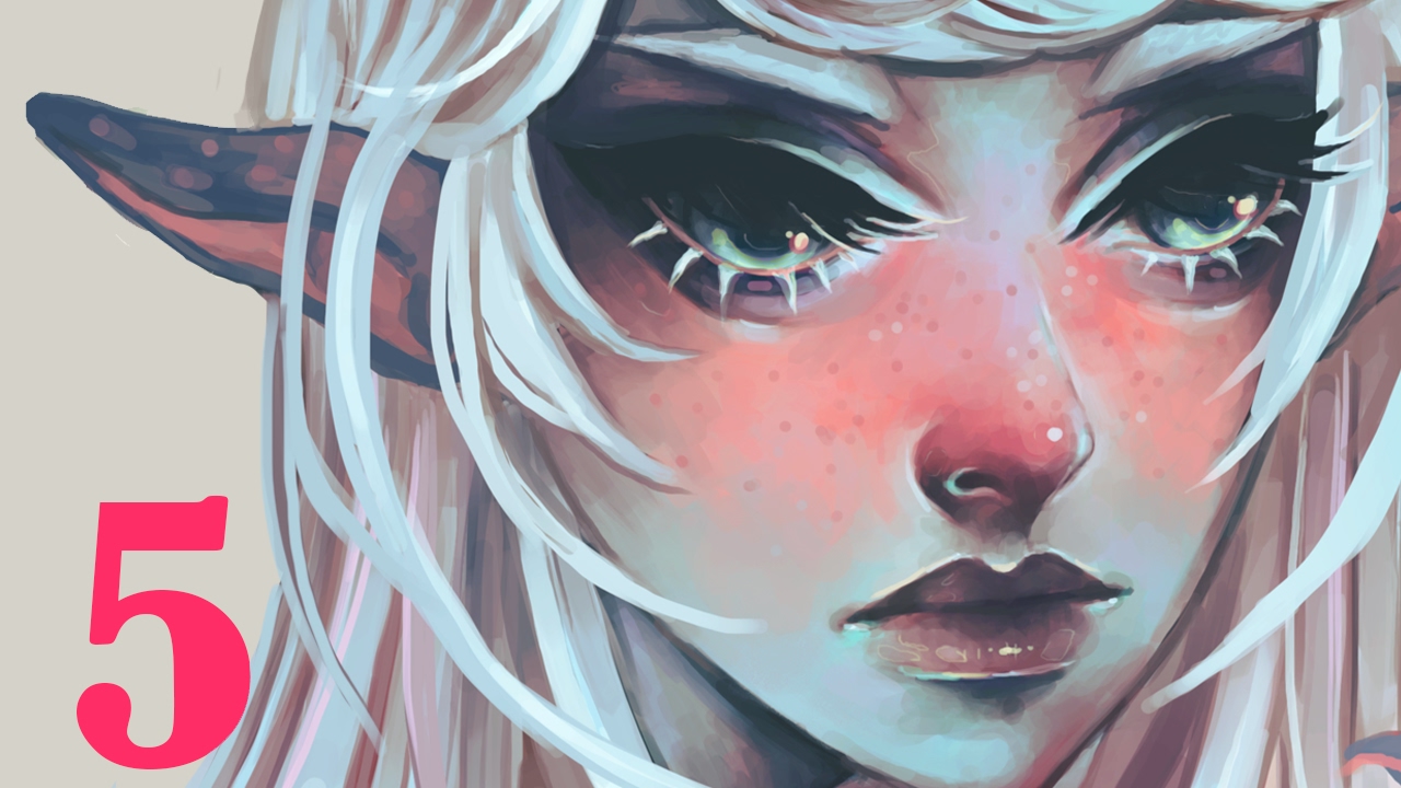 Digital Painting | Photoshop Time Lapse Painting - 05