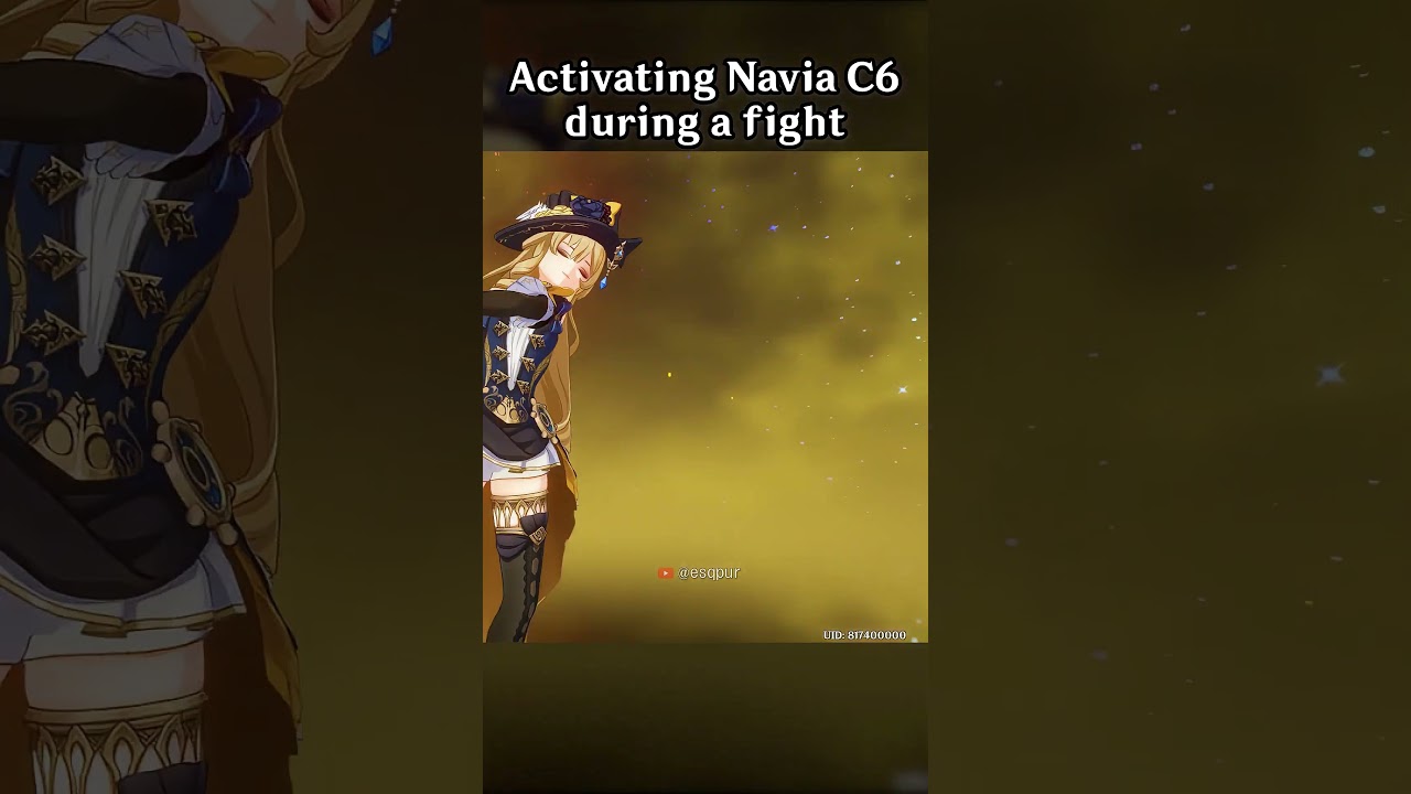 ACTIVATING NAVIA C6 DURING A FIGHT
