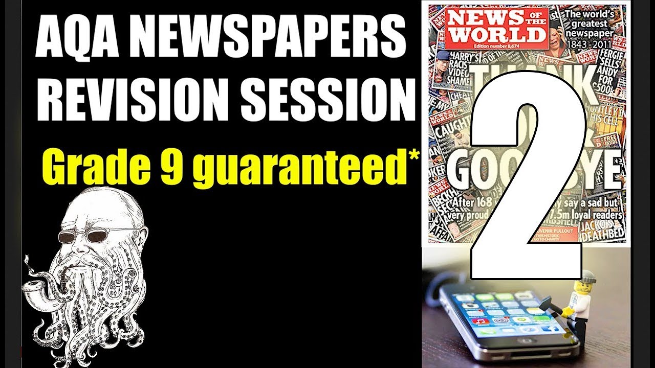 How to Revise GCSE Newspapers 2 (AQA Media) | OctoBeard