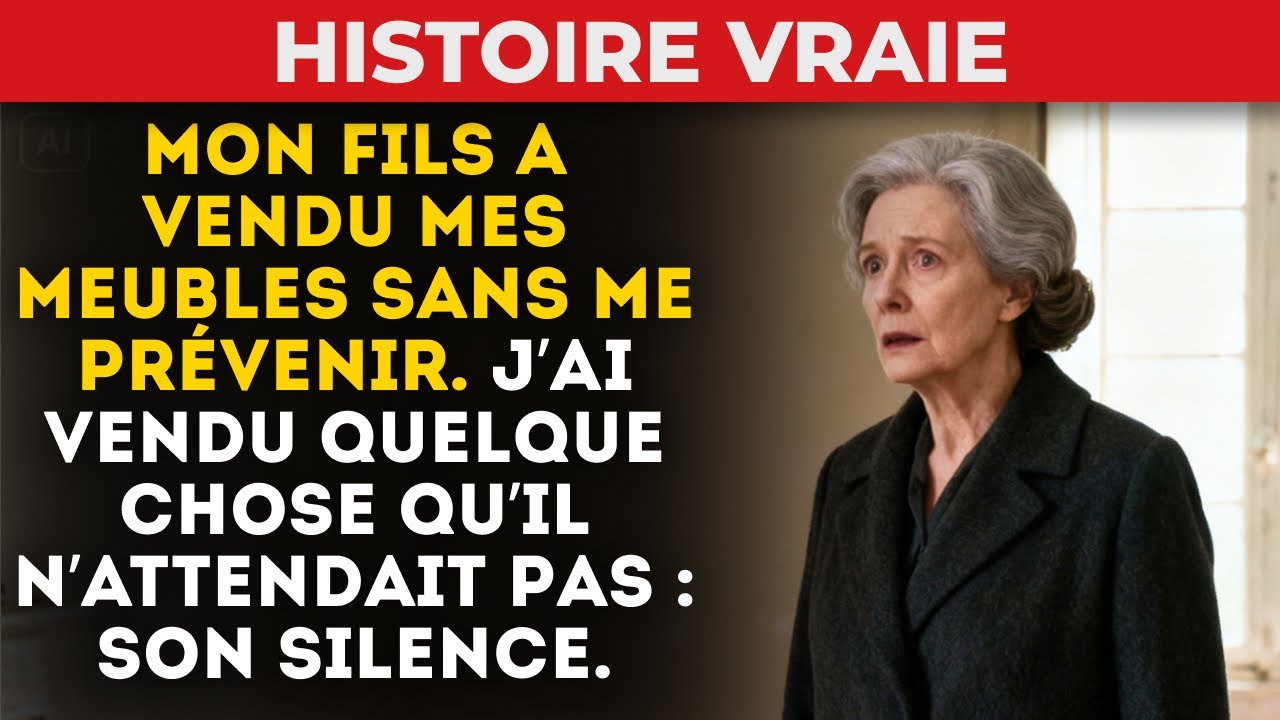 Mon Fils A Vendu Mes Meubles Sans Me Prévenir. J’Ai Vendu Quelque Chose Qu’Il N’Attendait Pas : Son