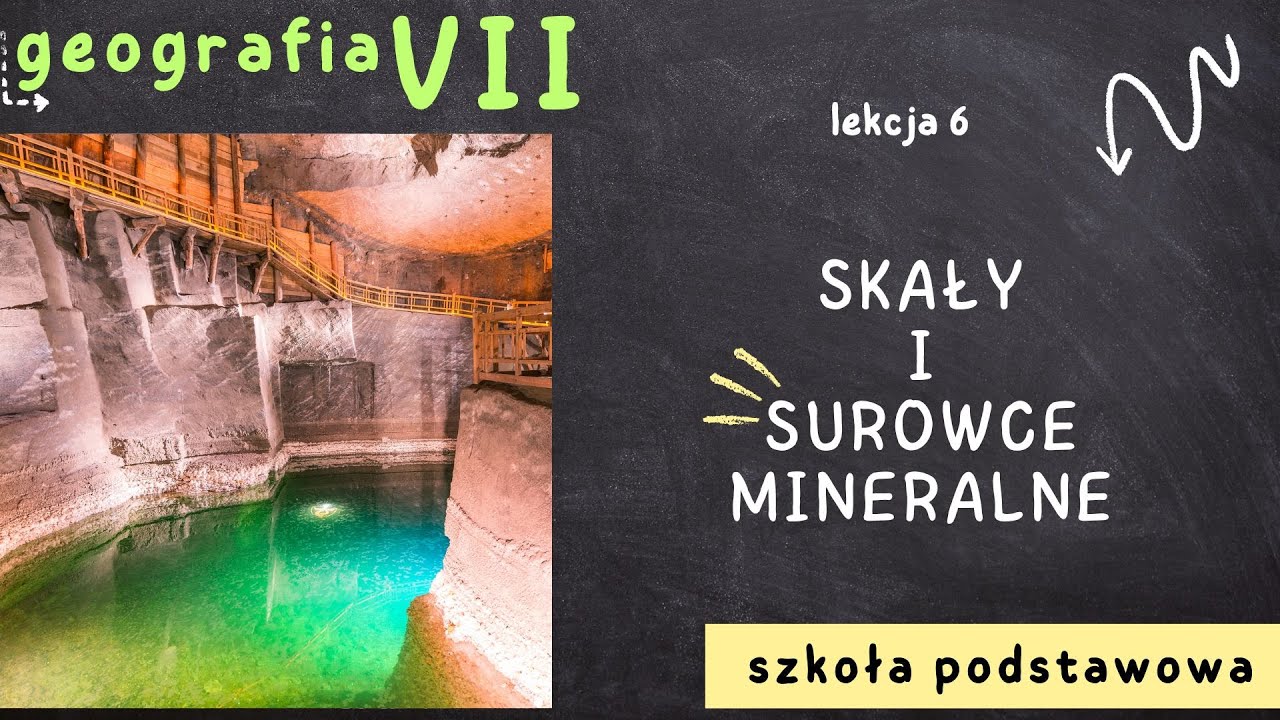 Geografia klasa 7 [Lekcja 6 - Skały i surowce mineralne]