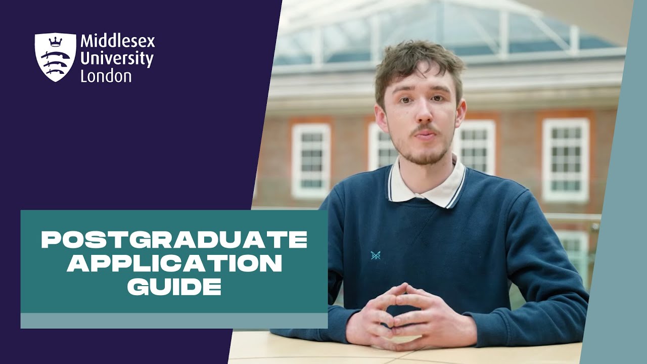 Postgraduate application guide | Middlesex University