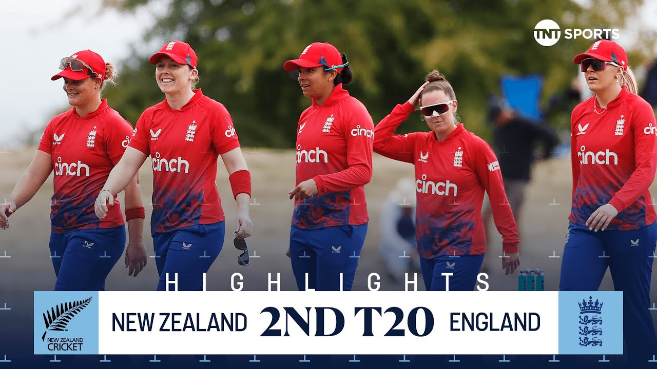 New Zealand vs England Women's 2nd T20 🏏 | Heather Knight does it again ⚡️ | TNT Cricket Highlights