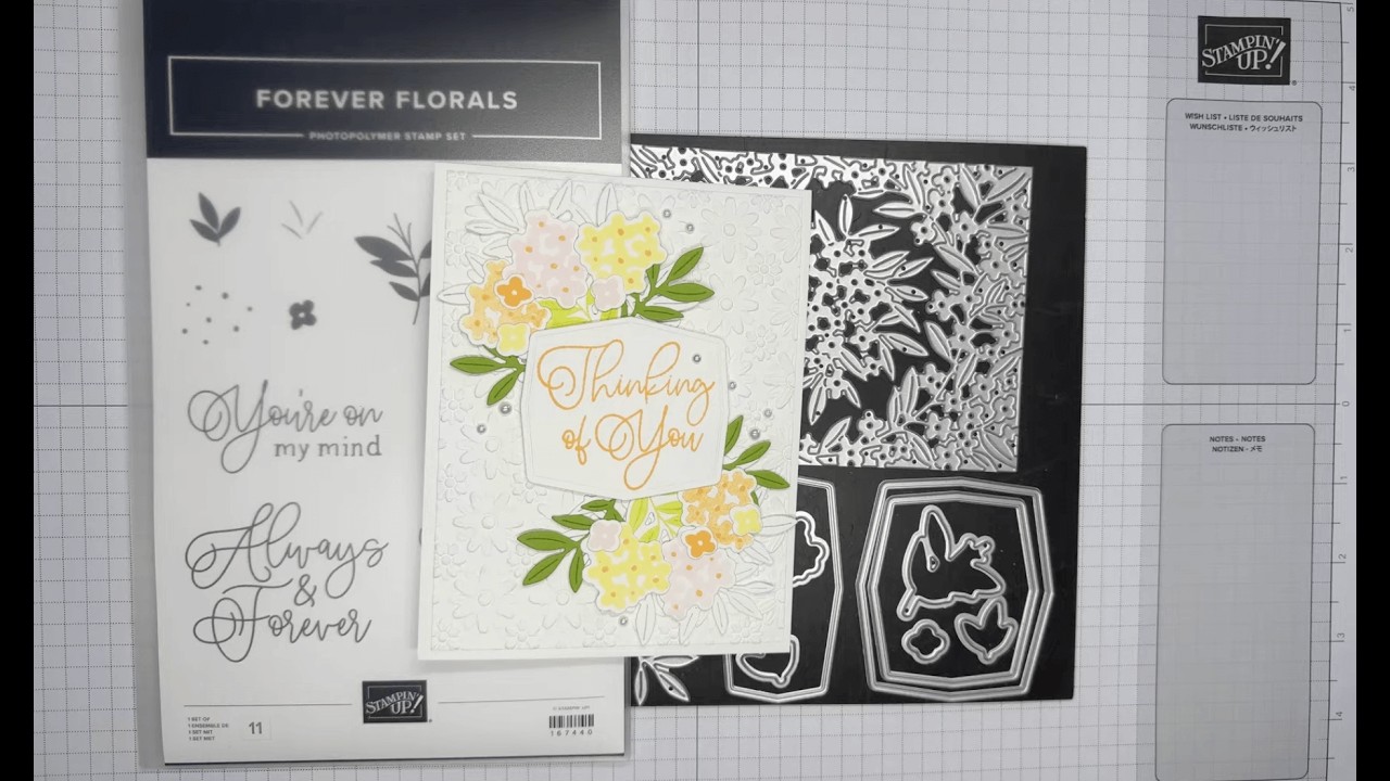 Stampin’ Up! Forever Florals Thinking Of You Card Tutorial