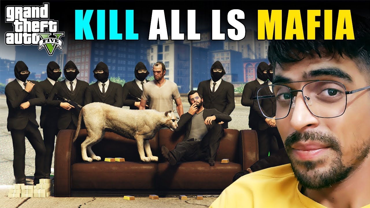 KILL MAFIA'S GANG AT TRAVOR PARTY 🎉 | GTA V GAMEPLAY #154