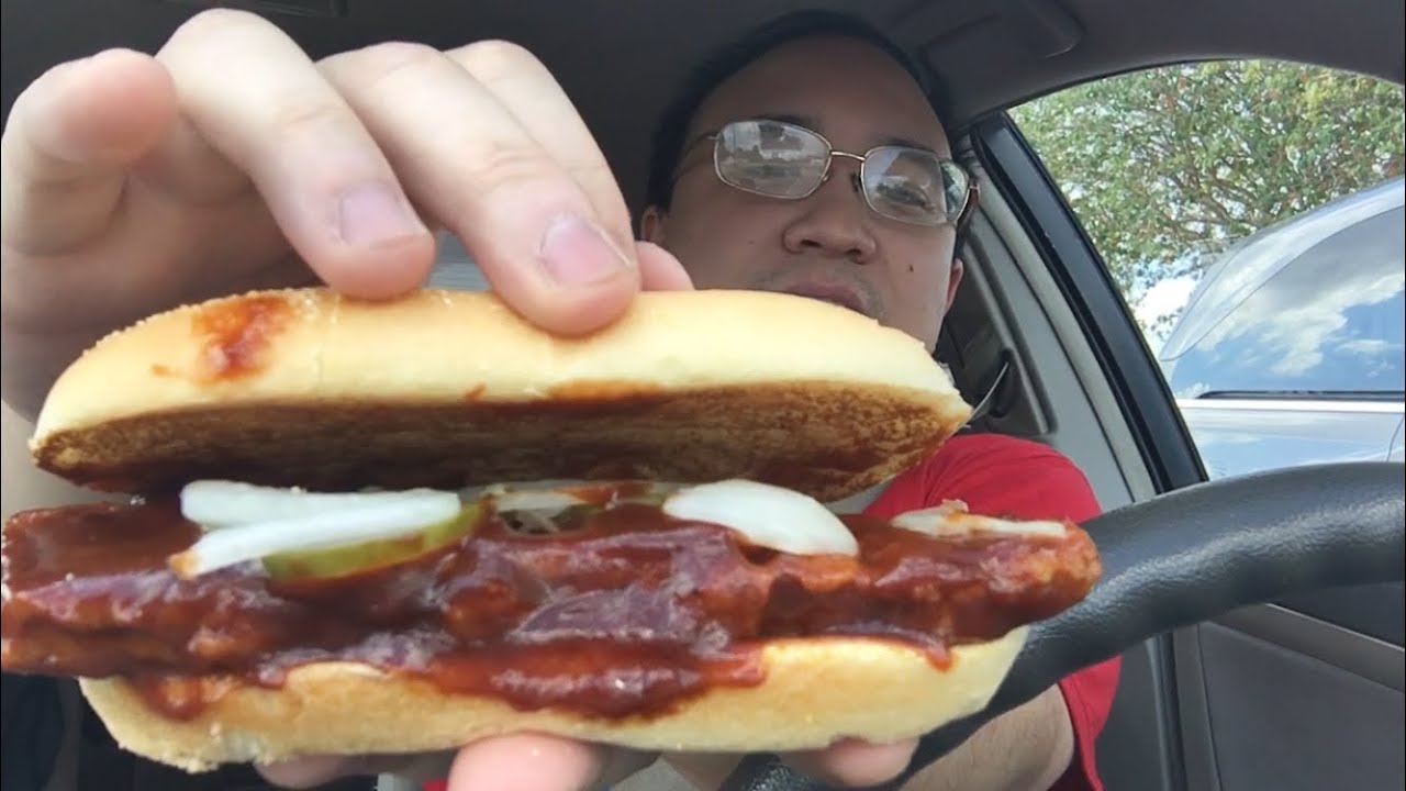 McD's McRib Combo with BIG Haul
