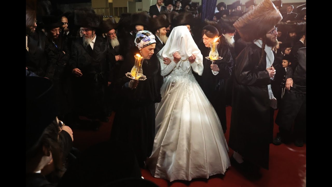 חתונת צאנז והרב אלימלך בידרמן מהחופה עד המצווה טאנץ