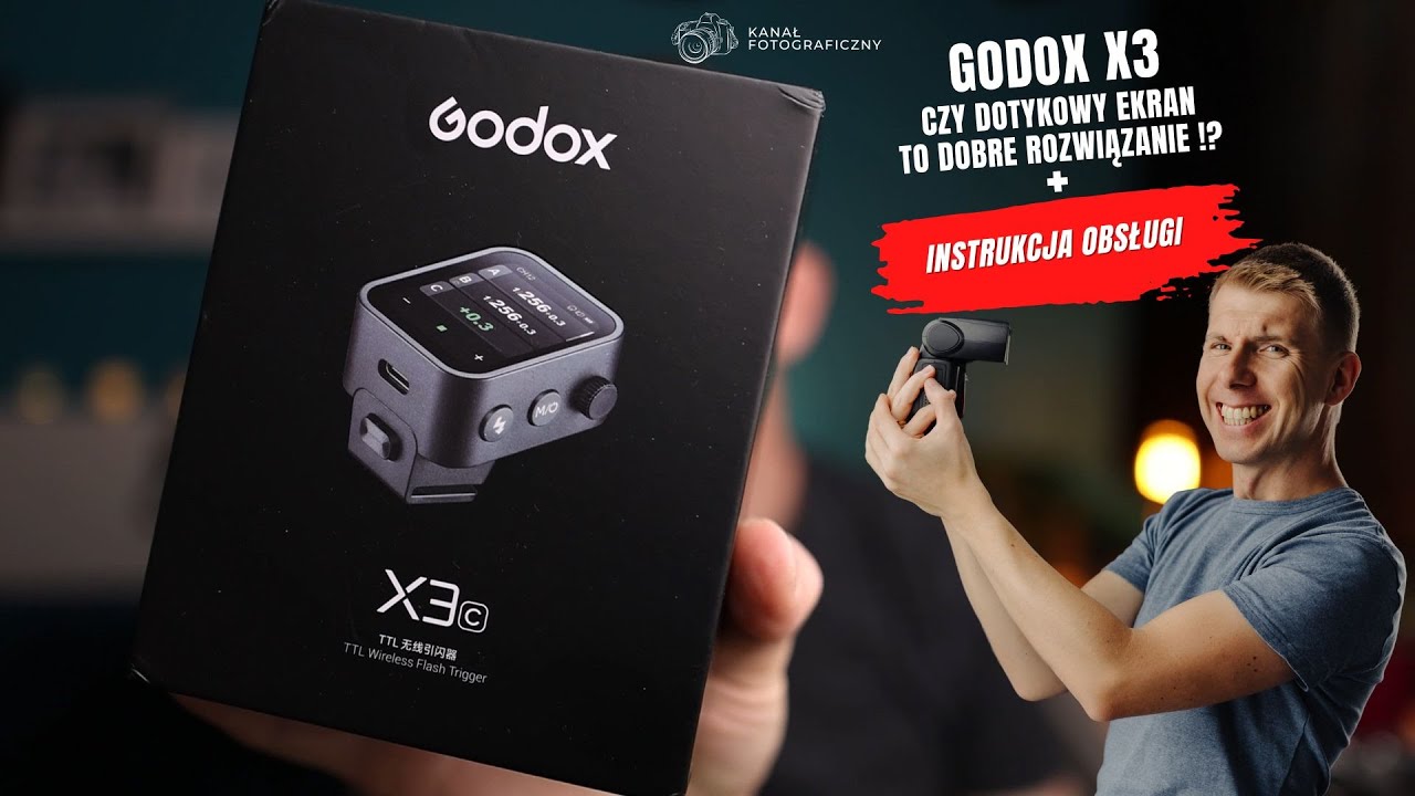Godox X3 Instrukcja Obsługi | Czy dotykowy ekran to dobre rozwiązanie, a może lepiej Navigator X2 !?