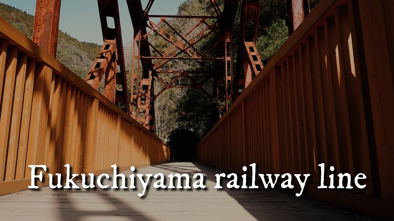 Hiking along the abandoned Fukuchiyama Railway (4K)
