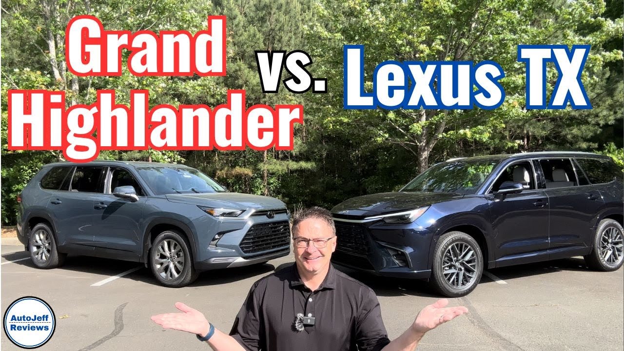 2024 Lexus TX vs Toyota Grand Highlander: I Compare So You Can Decide!