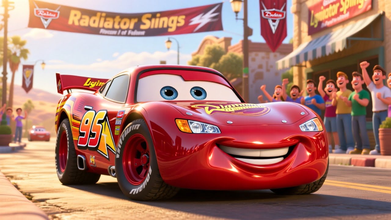 Lightning McQueen's Historical Race Adventure
