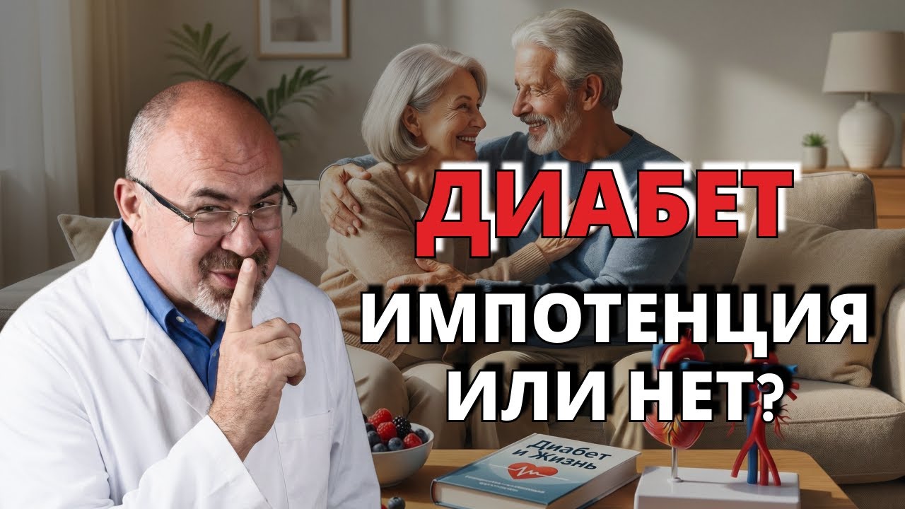 ИМПОТЕНЦИЯ ПРИ ДИАБЕТЕ 2 ТИПА-НЕ ПРИГОВОР. КАК ВЕРНУТЬ ИНТИМНУЮ ЖИЗНЬ ЗА 3 МЕСЯЦА?