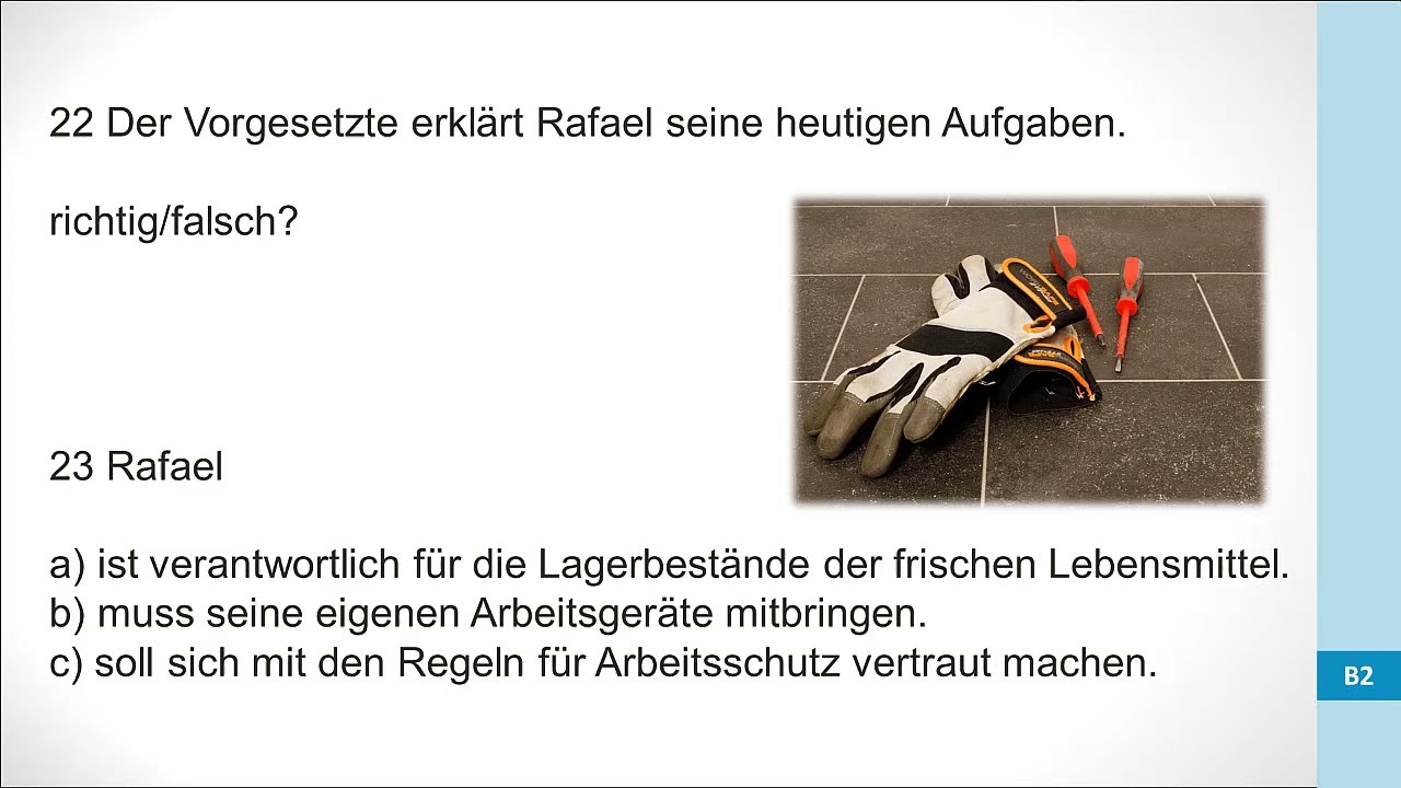 NEU Hörverstehen Deutsch für den Beruf B2