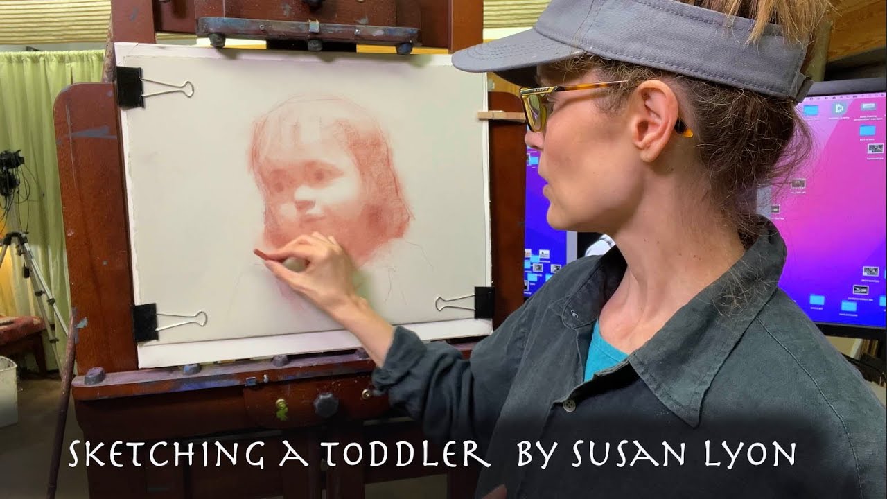 Sketching a Toddler  by Susan Lyon