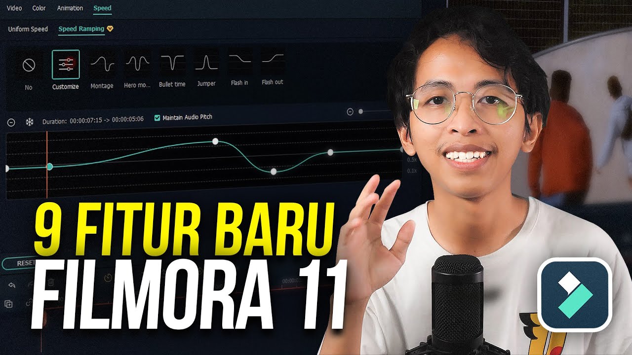 9 FITUR BARU FILMORA 11 (Speed Ramp, New VFX, dll) - Jadi Makin Betah Pakai Filmora 😍
