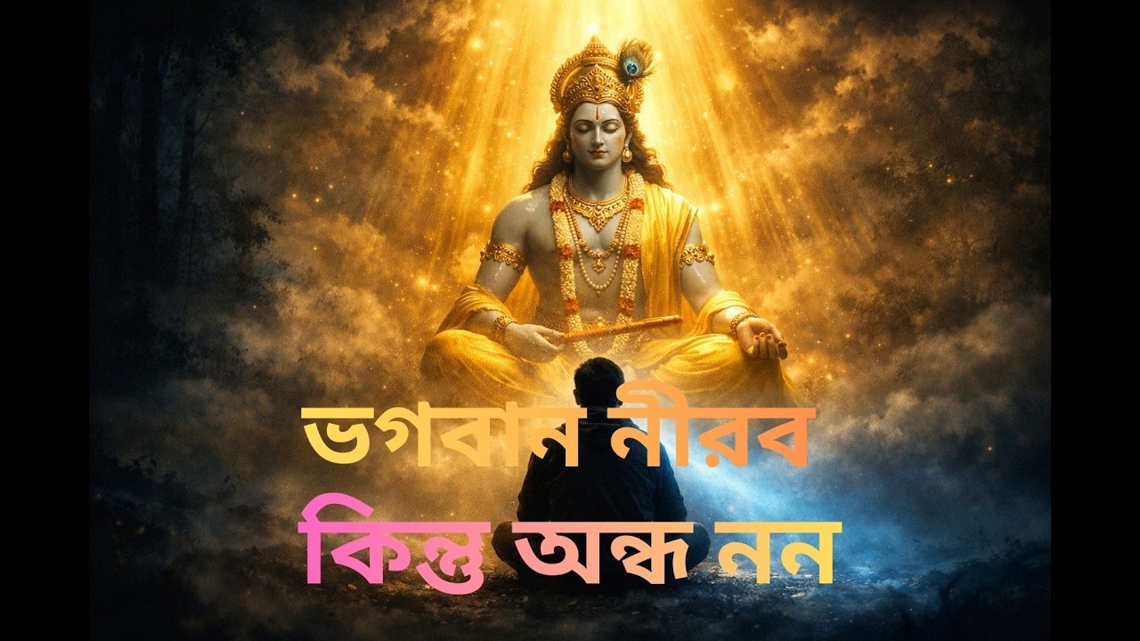 তুমি একা নও | ভগবানের নীরবতার গভীর অর্থ I You are not alone.The deep meaning of sri krishna silence