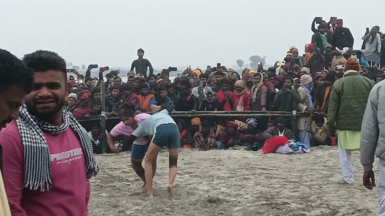 कुस्ती है कोसी माई मेला का