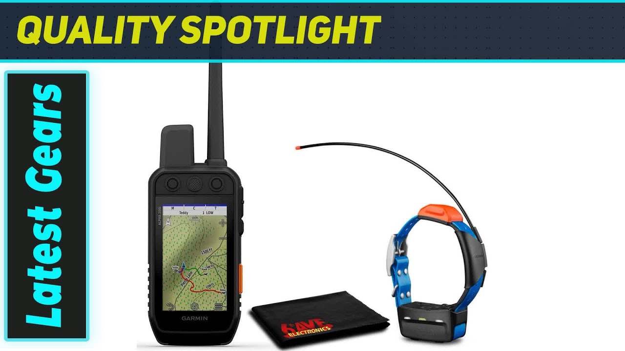 Garmin Alpha 200i: Ultimate Dog Tracking & Training System