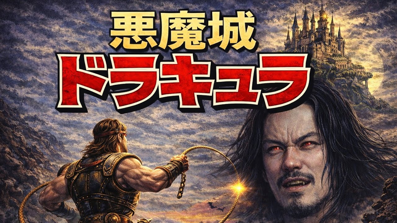 神曲と難関ステージのオンパレード！【悪魔城ドラキュラ】