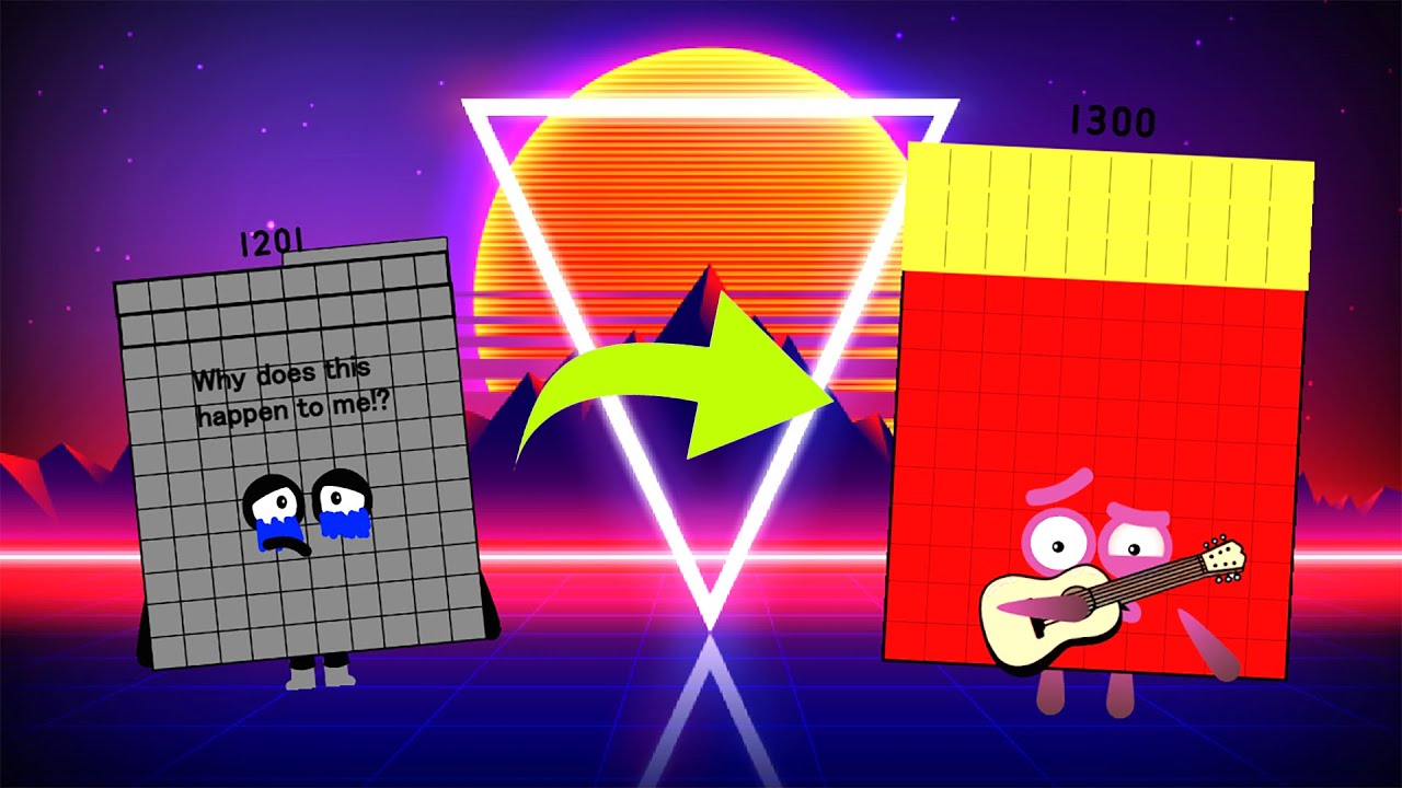 Uncannyblocks Band Giga Different (1201-1300) (Not made by Kids)