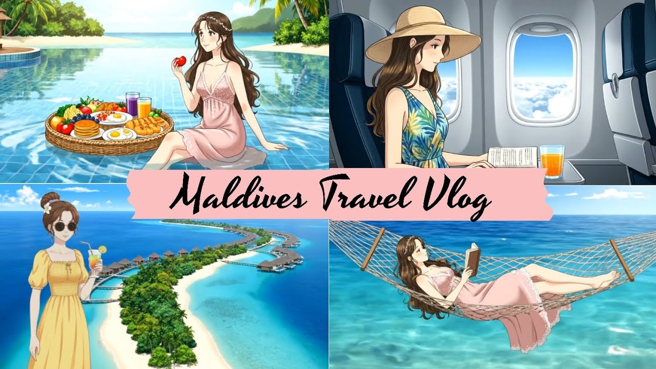 Hana in Maldives | Maldives Trip Vlog | Ghibli Lifestyle 
