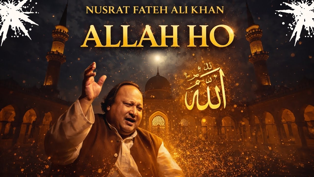Nusrat Fateh Ali Khan | Best Qawwali Line Ever ❤️ | Soul Touching Kalam | Emotional Sufi Kalam