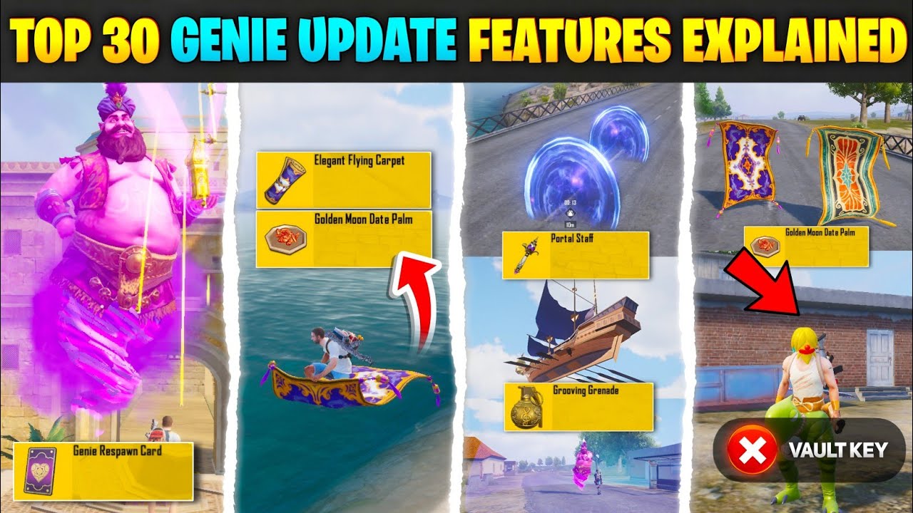 🤯Top 30 Secret Features in GENIE Update In the New SkyHigh spectacle Mode - Explained Tips & Tricks