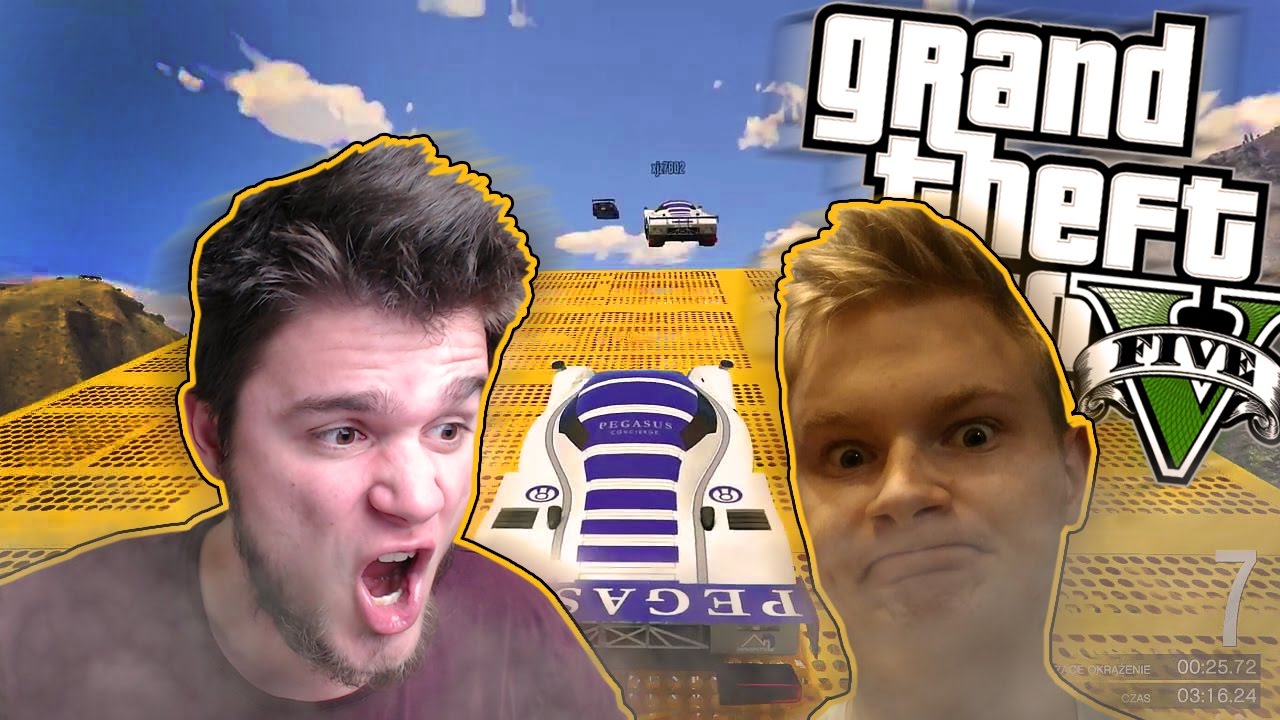 GTA V Online [#88] - CO TO ZA WYŚCIG? [W: Paveł, Admiros, Flothar, Mattyniu, Plaga]