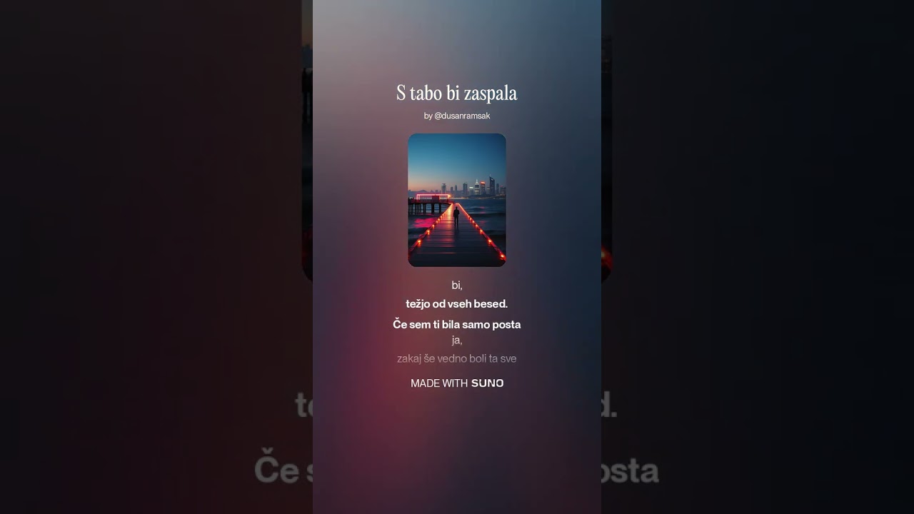 S tabo bi zaspala (PART 1)