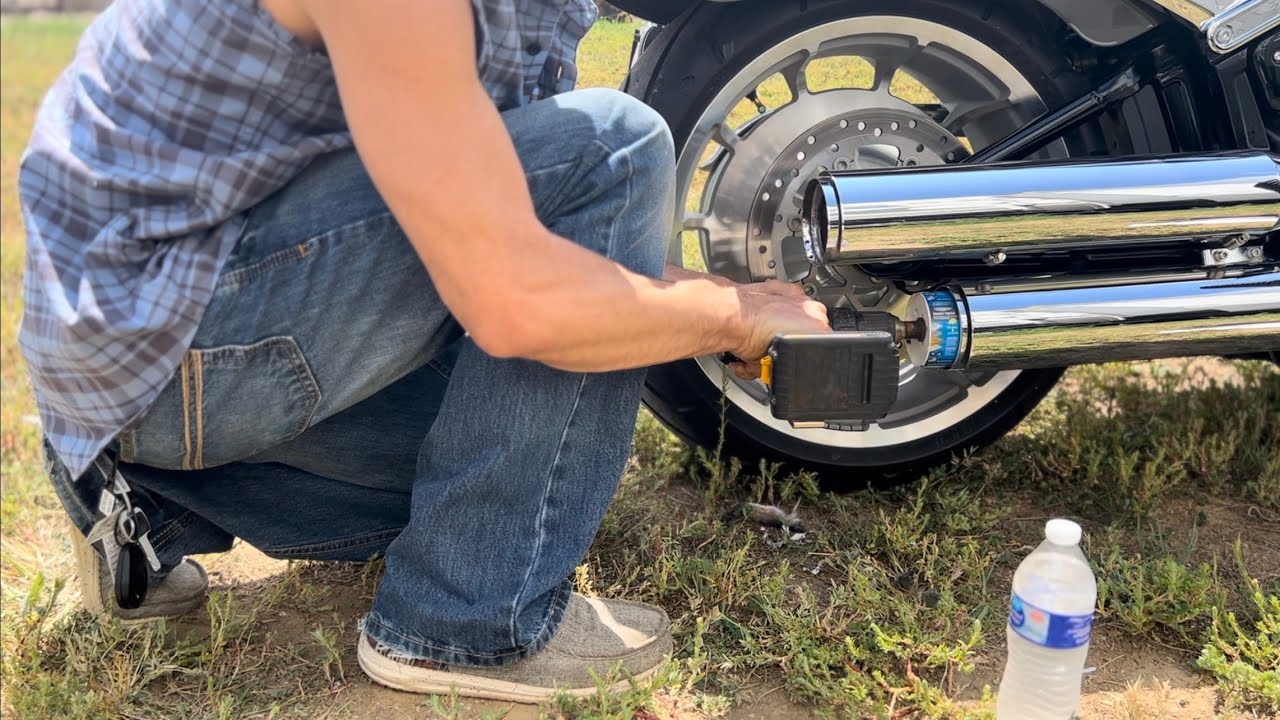 2023 Harley Fat Boy reveal & exhaust baffle cut out w/before and after sound. More to come..