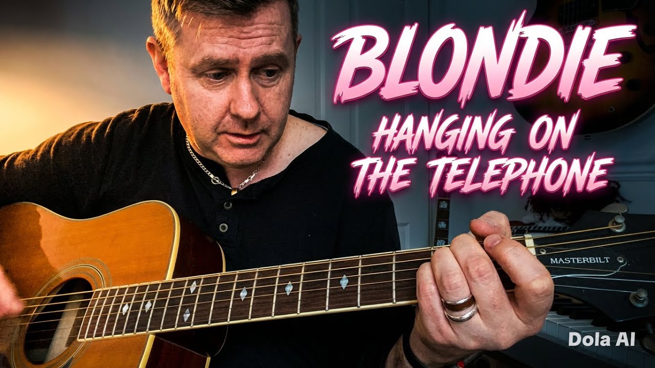 Hanging On The Telephone - Урок игры на акустической гитаре группы Blondie
