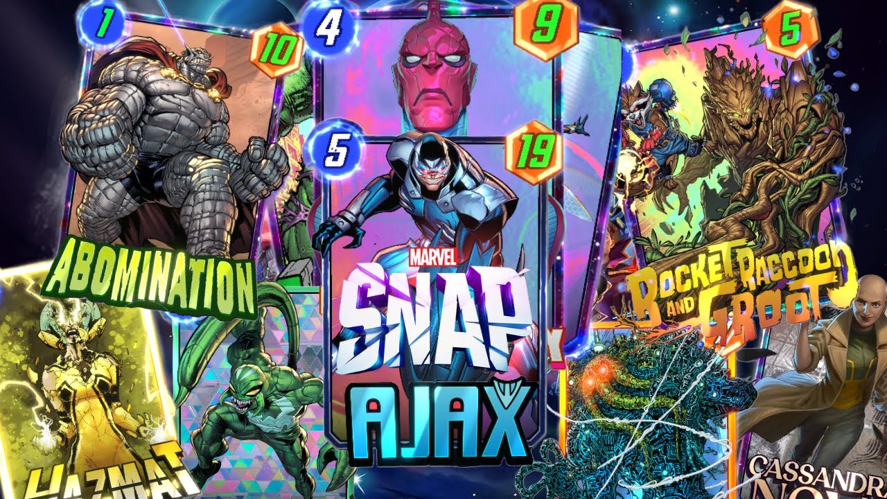 MARVEL SNAP: AJAX Evolution beats all META decks