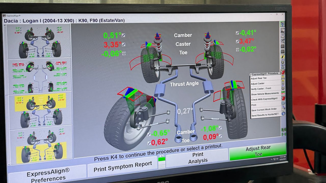 Poți sau nu poți regla geometria auto cu cauciucuri uzate?