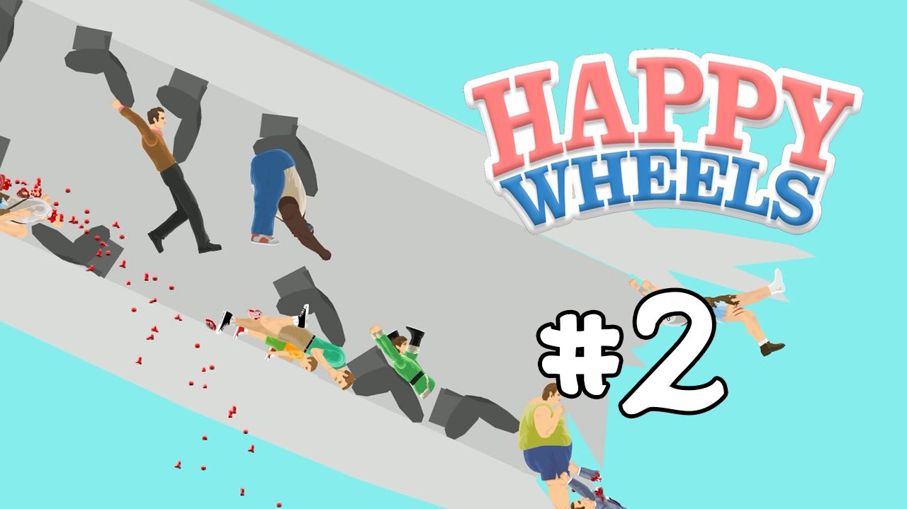 RƠI MÁY BAY | Happy Wheel #2