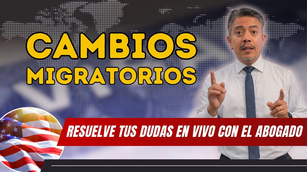 Live: ¡ALERTA! NUEVO CAMBIOS MIGRATORIOS Y SUSPENSIÓN DE VISAS