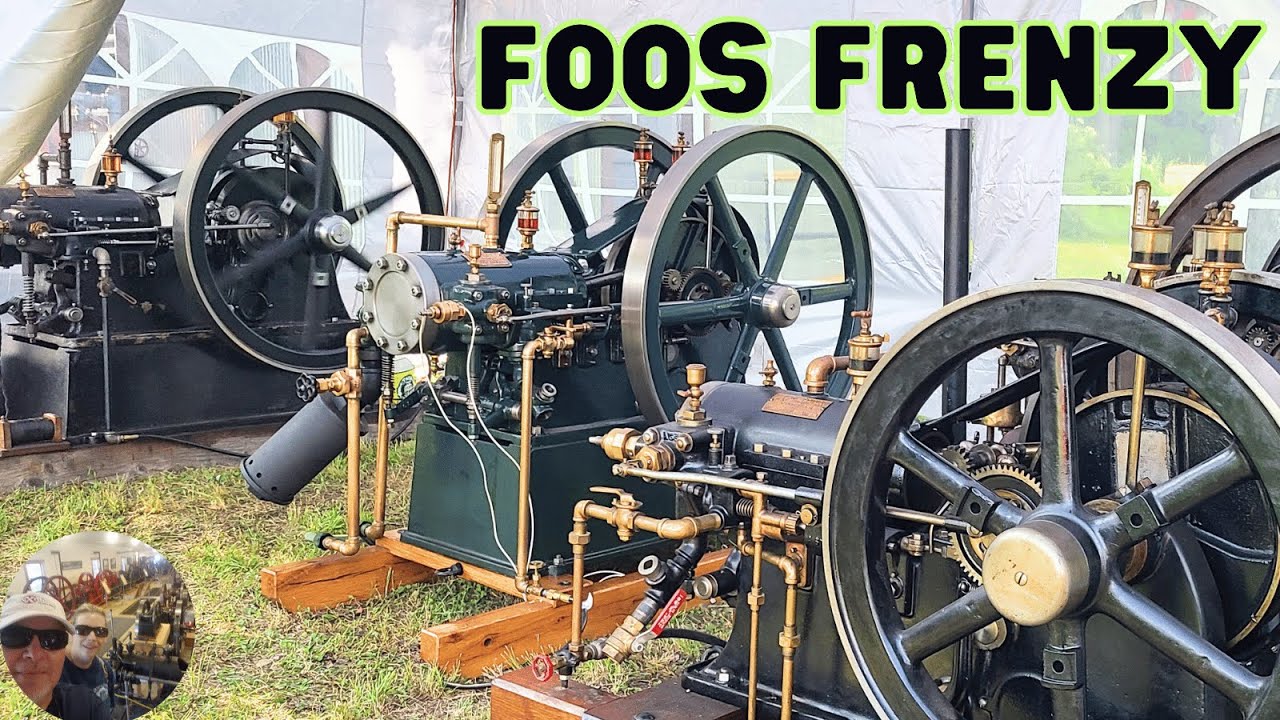 Exploring Rare and Unique Foos Antique Engines! Coolspring 2024