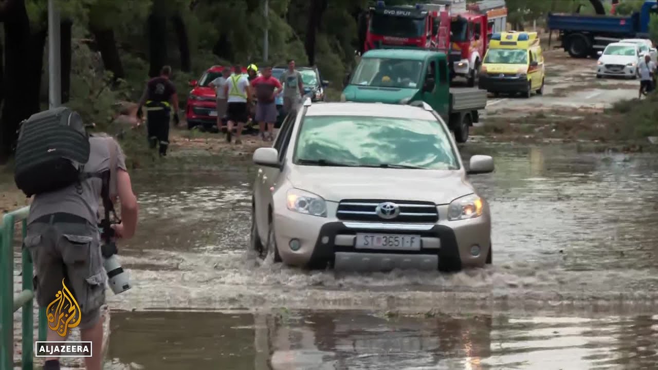 Nevrijeme u Splitu: Oštećeni stadion i ostala infrastruktura