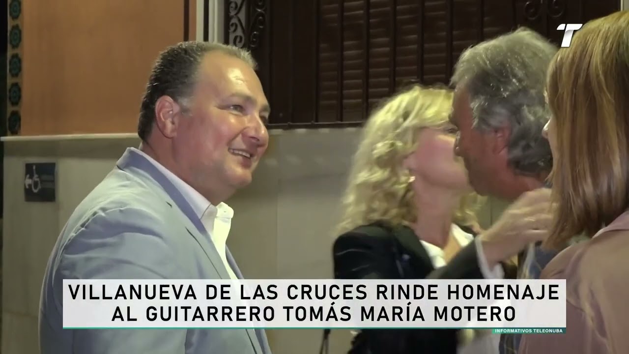 Villanueva de las Cruces rinde homenaje al guitarrero Tomás María Motero