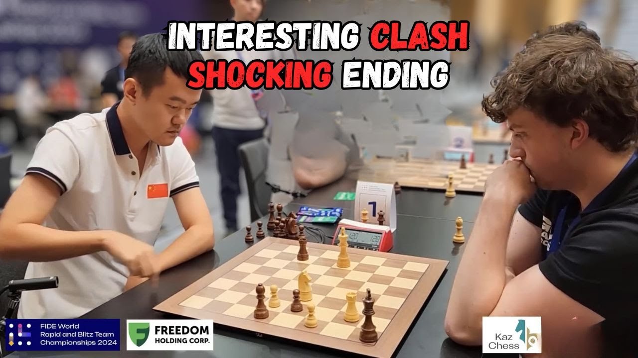 Rare match to watch Ding Liren vs Hans Niemann