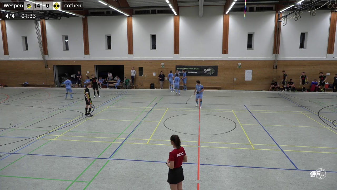 1. Bundesliga Hockey Herren Wespen vs. Cöthener Hc