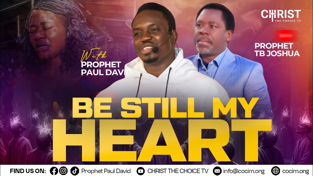 WEDNESDAY ONLINE PROPHETIC FIRE PRAYER WITH PROPHET PAUL DAVID!! #tbjoshualegacy #prophetpauldavid