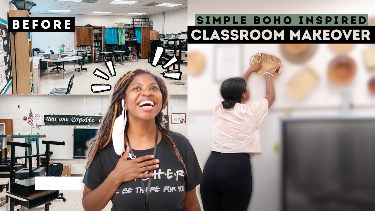 DIY Teacher Classroom Makeover! | Must See 😱 | Ashleigh Lauren