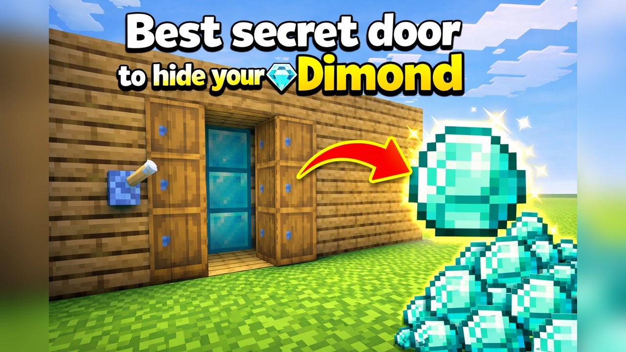 This Secret Door is IMPOSSIBLE to Find in Minecraft