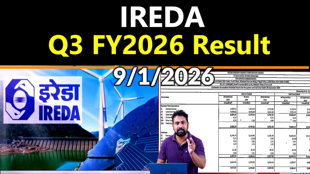 IREDA Share Q3 FY2026 Result