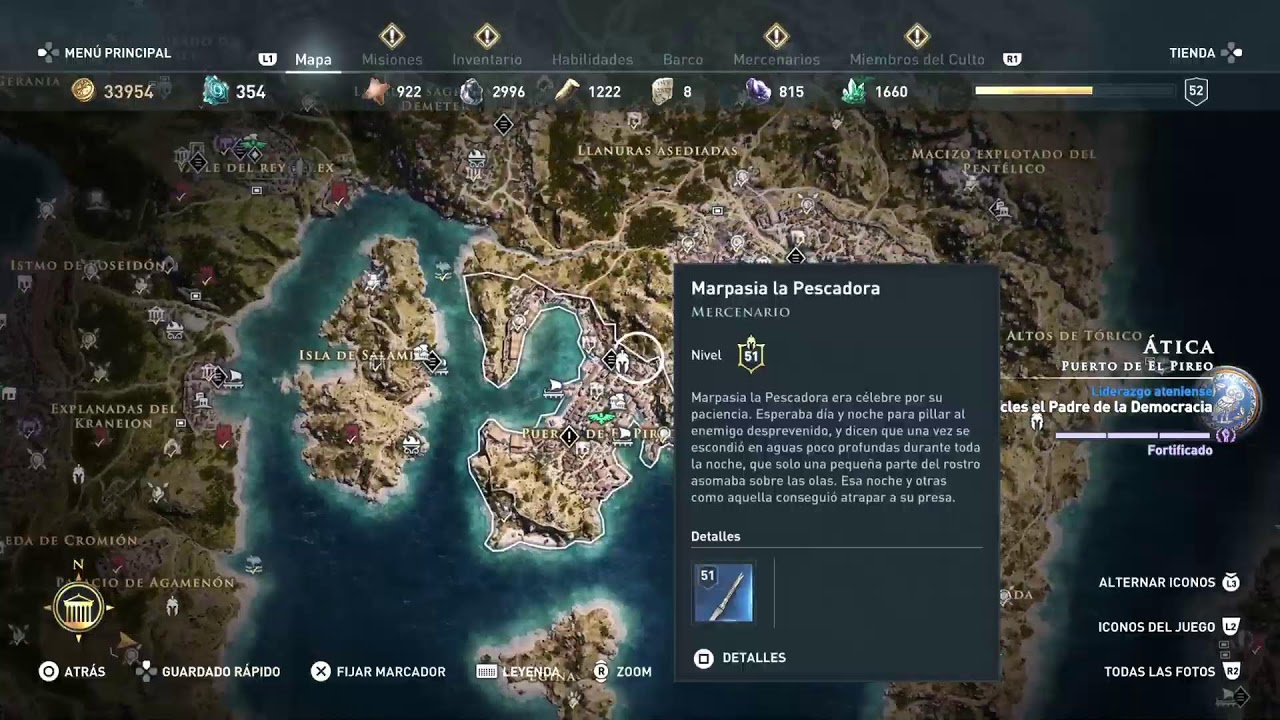Assassin's Creed Odyssey todo el juego caminando directo 31