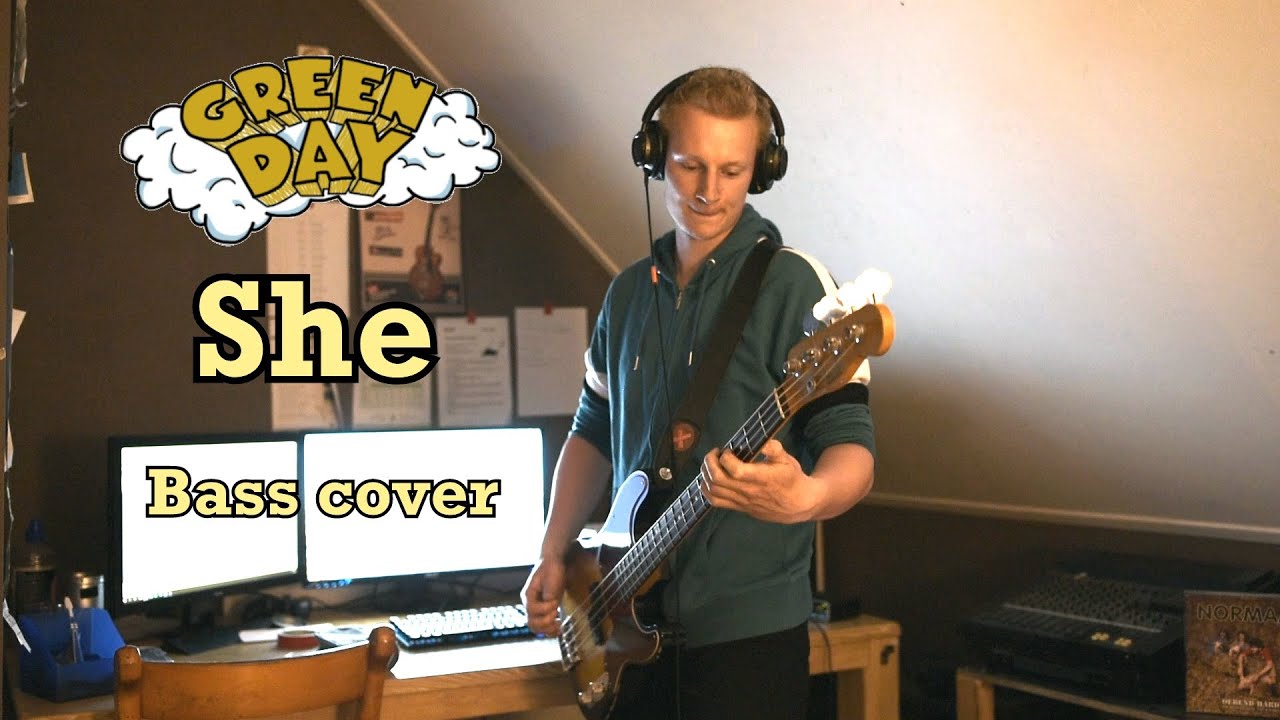 Green Day - She :: Bass cover