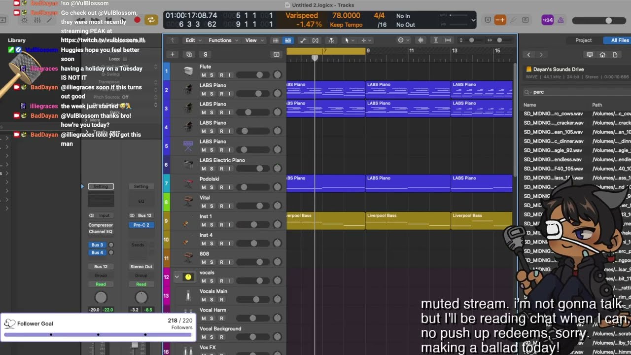 Muted Music Making !discord !vgen !spotify