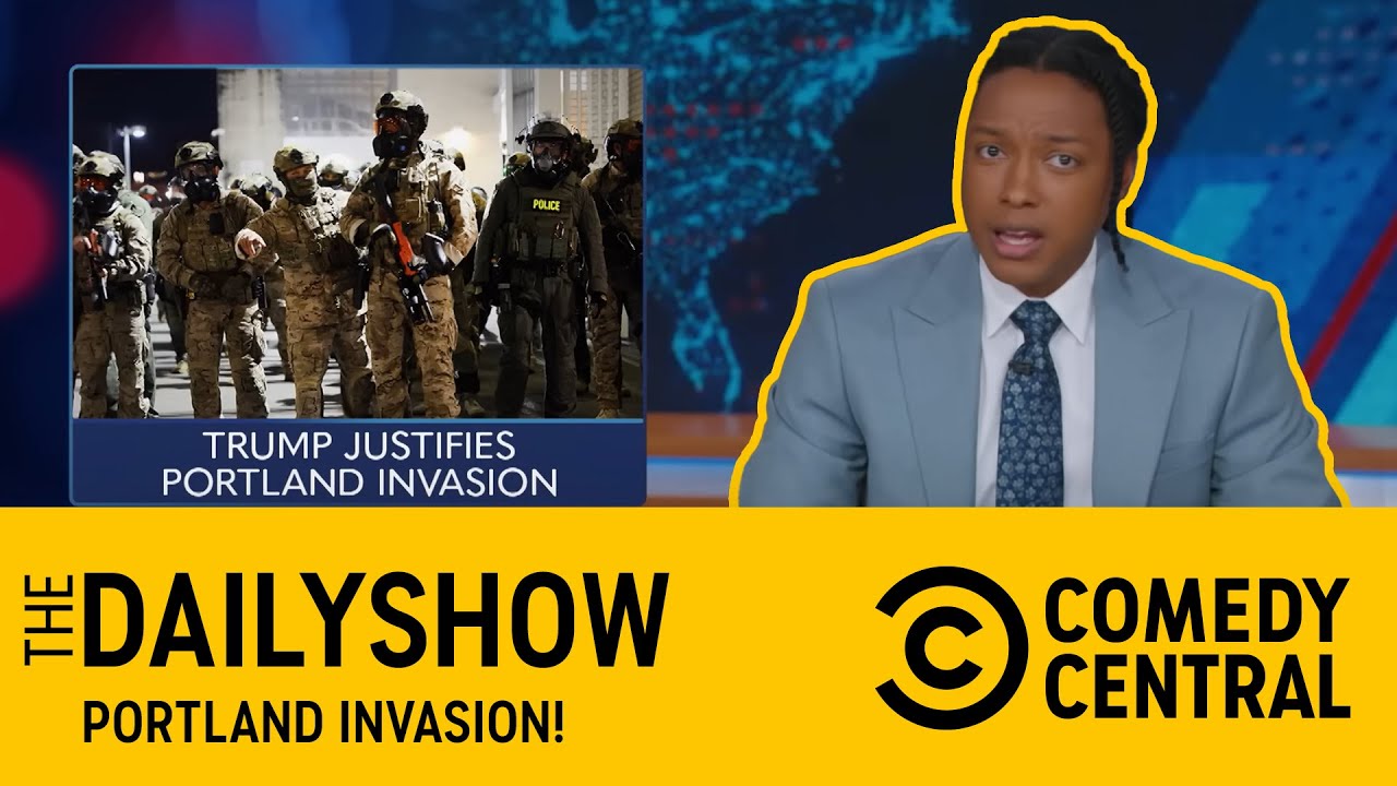Portland Invasion! | The Daily Show | Comedy Central Africa